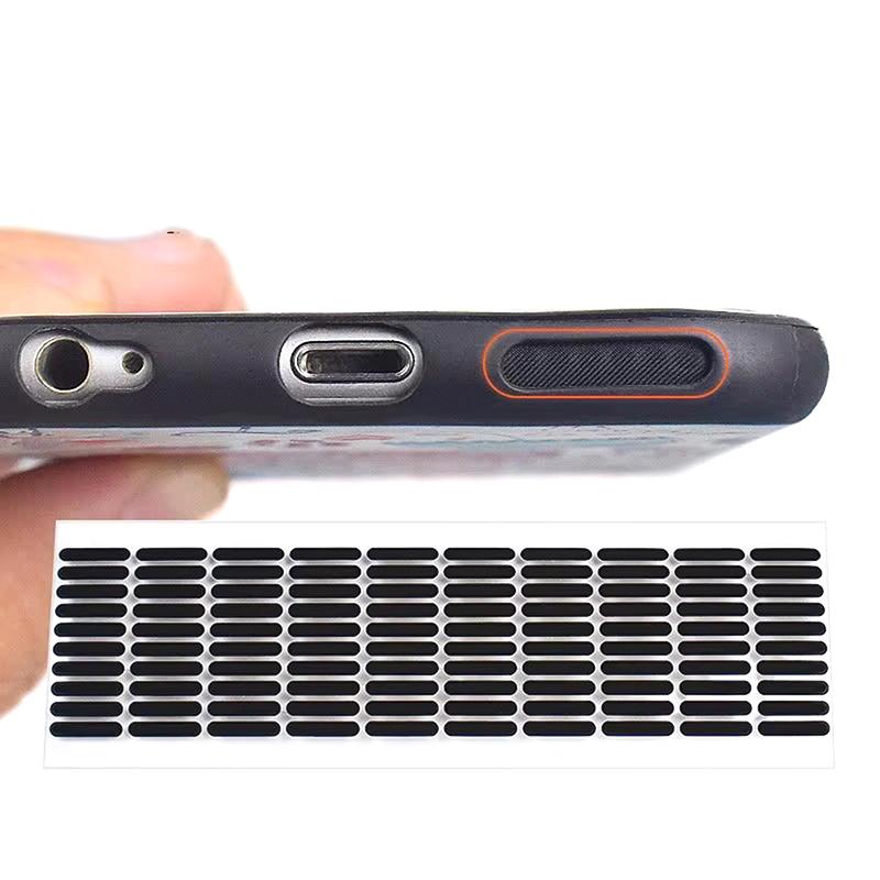 100Pcs Universal Phone Tablet Speaker Earpiece Net Anti Dust Proof Mesh Sticker Waterproof Earpiece Sticker Speaker Mesh