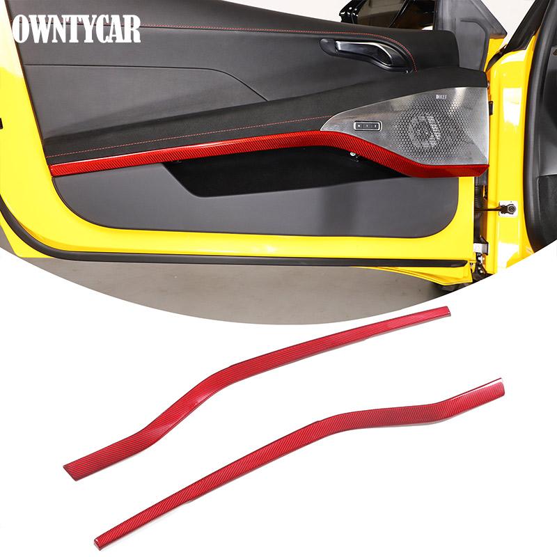 For Lotus EMIRA 2026-2026 Red Real Carbon Fiber Car Steering Wheels Console Gear Shift Panel Cover Trim Sticker Car Accessories