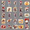 51 Gaara Graffiti Stickers - Japanese Anime Naruto Decoration for Phones & Luggage