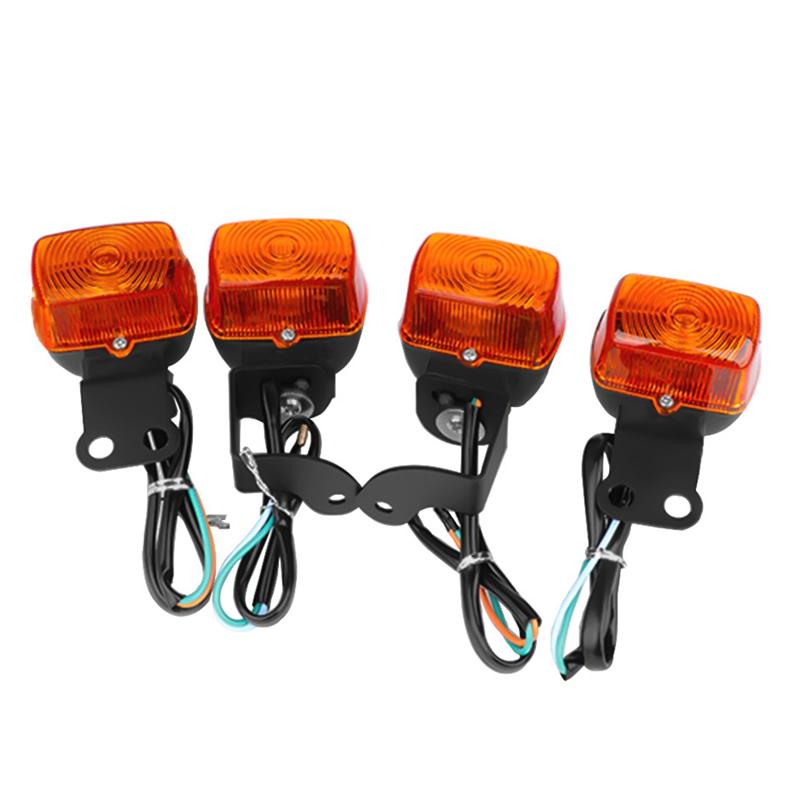 NEW-Front+ Rear Turn Signal Light Indicator For Honda XR250R 400R 600 R 1990-2004 Motorcycle