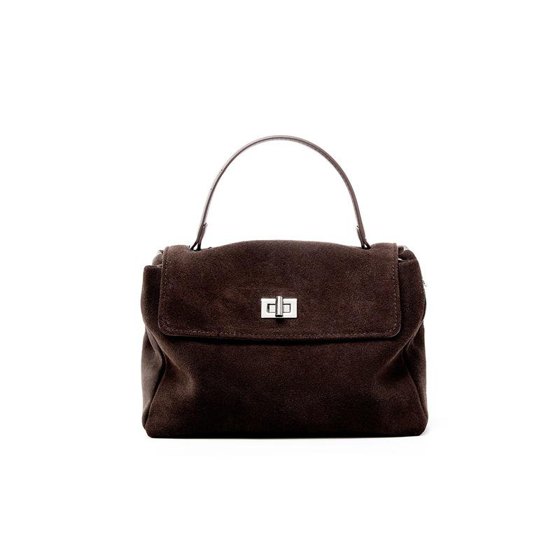 Women's High-End Japanese Style Genuine Leather Crossbody Tote Handbag