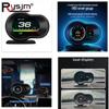 OBD2 Car HUD F9 OBD Head Up Display Auto Smart Car On-board Computer Gauge Digital Speedometer Temperature Engine RPM Alarm