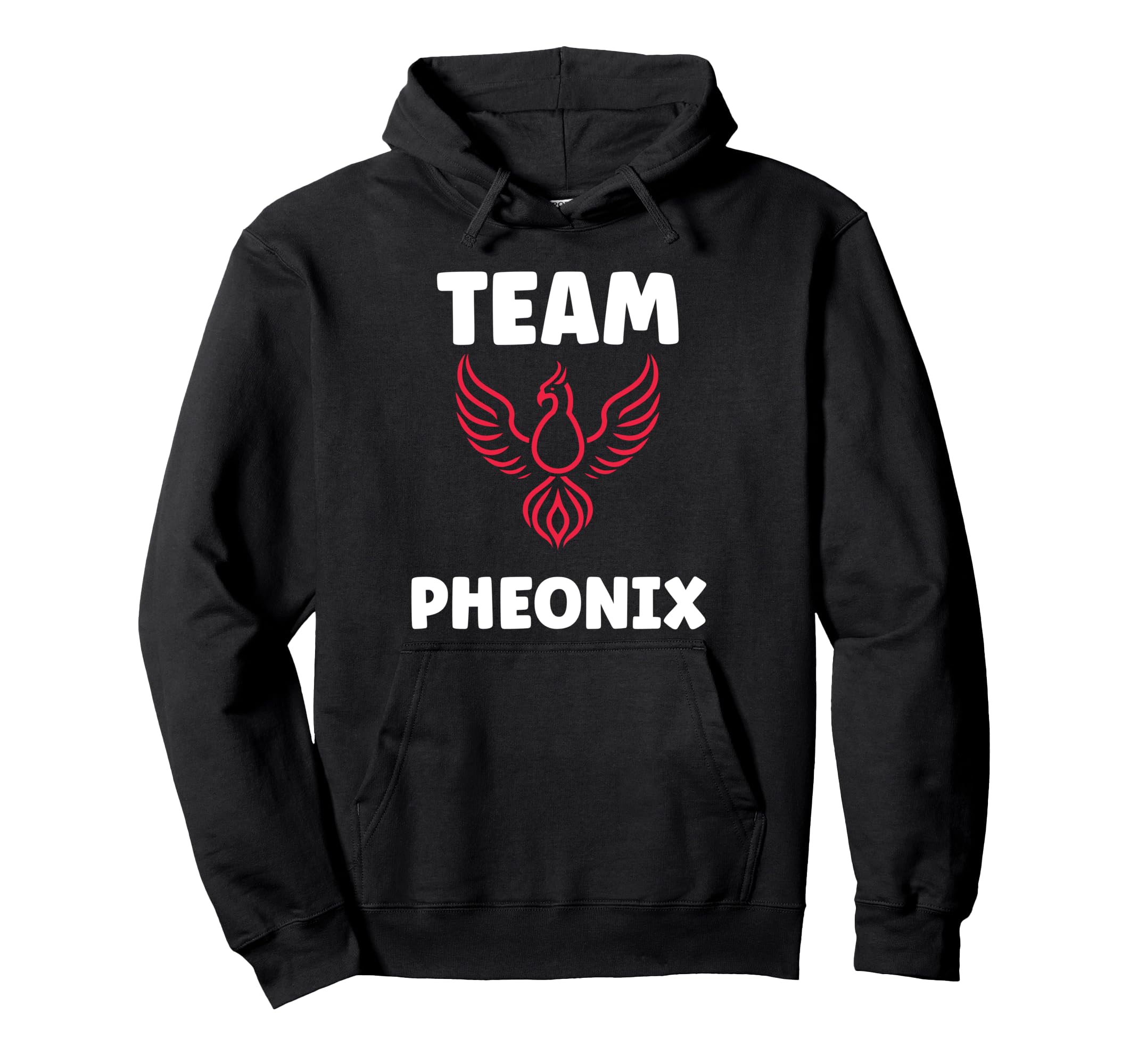 

Humor Phoenix Animals Simple Fire Bird Team Phoenix Hoodie чёрный