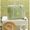 New Oxford Cloth Travel Tote Bag Soft Square Shape Student Shoulder Bag Solid Color Square Bag Travel