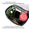Bicycle Front Handlebar Bag Multifunction Large-capacity Waterproof Outdoor Cycling Phone Mount Bags Reflective Strip Zipper Bag