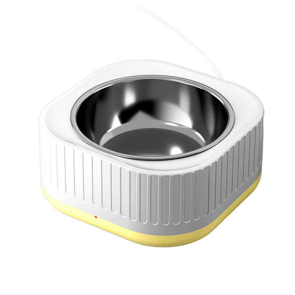 Podgrzewana miska dla zwierząt na wodę/jedzenie Miska dla kota Podgrzewana Cicha Utrzymująca ciepło Miski na wodę dla psa Zimowa Stała temperatura Akcesoria dla zwierząt