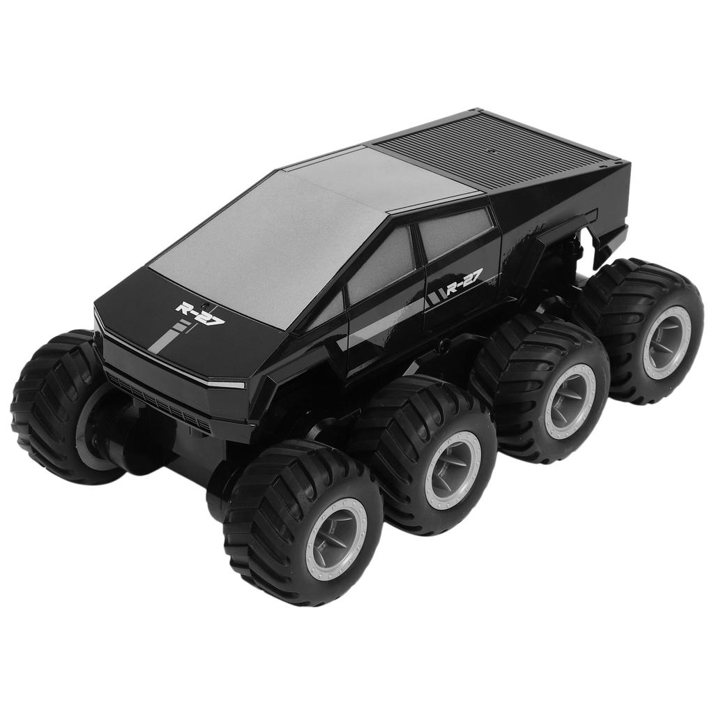 2.4G RC Truck, Remote Control Car for Kids, Water and Land All Terrain Toy, 360 degrees  Rotating 8WD Off Road Vehicle,