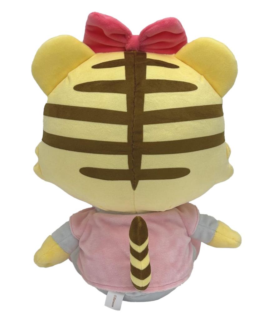 Happinet Tightly Cuddled Plush Toy, Hana-chan, Ages 10 Months and Up