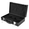Clarinet Case Faux Leather Waterproof Hard Shell Musical Instrument Accessories IN‑125