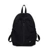 Schoolbag New Autumn and Winter Versatile Backpack Women's Bag Folded Travel Backpack Light Casual Simple Washed Cloth Casual School Bag