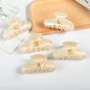 Golden Letters Hair Claw Personality Design Acrylic Hair Claw Clips Hair Accessories for Women Girls
