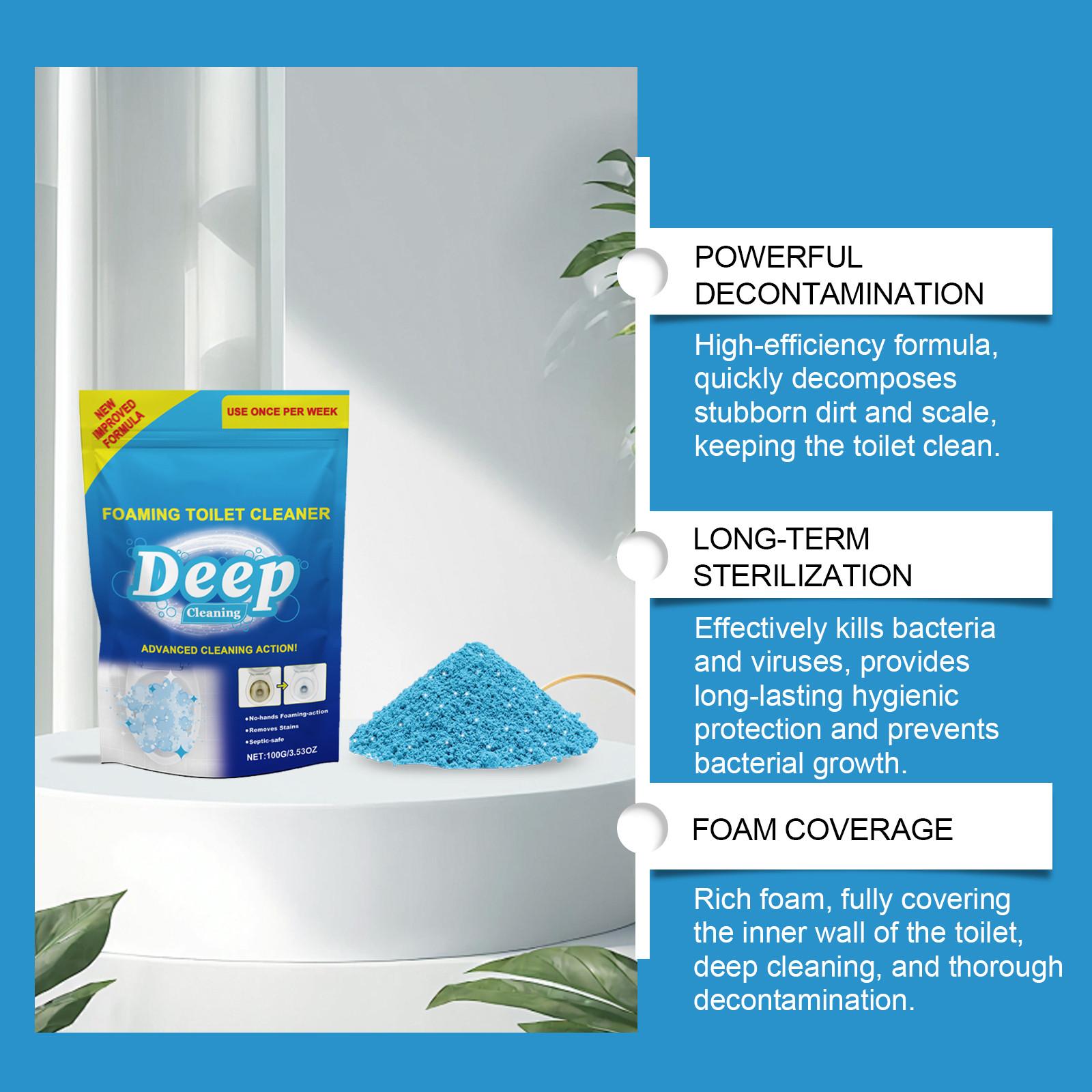 Активный кислородный агент для туалета. Бытовая чистка туалета. Очиститель туалета — фото 6