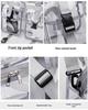 Women's 2025 Transparent PVC Backpack: Large Capacity, Waterproof Fashion Schoolbag