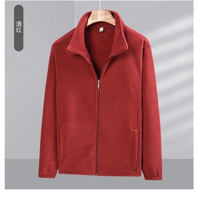 Jachetă Fleece Bărbați Toamnă și Iarnă Frumoasă Casual Fleece Polar Îngroșată Caldă Cuplu Mărimi Mari Hanorac Larg