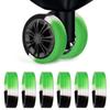 4/8Pcs Travel Luggage Caster Shoes Reduce Noise Suitcase Wheels Protector Cover Trolley Box Casters Guard Cover Accessories