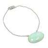 Natural Aquamarine Gemstone 925 Sterling Silver Jewelry Necklace 18" ASN-6034