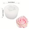 Reusable Rose Petal Silicone Mold - High-Quality Flexible Flower Candle Making Mold Suitable for Wax, Soap, Plaster - Vaand Candle Making