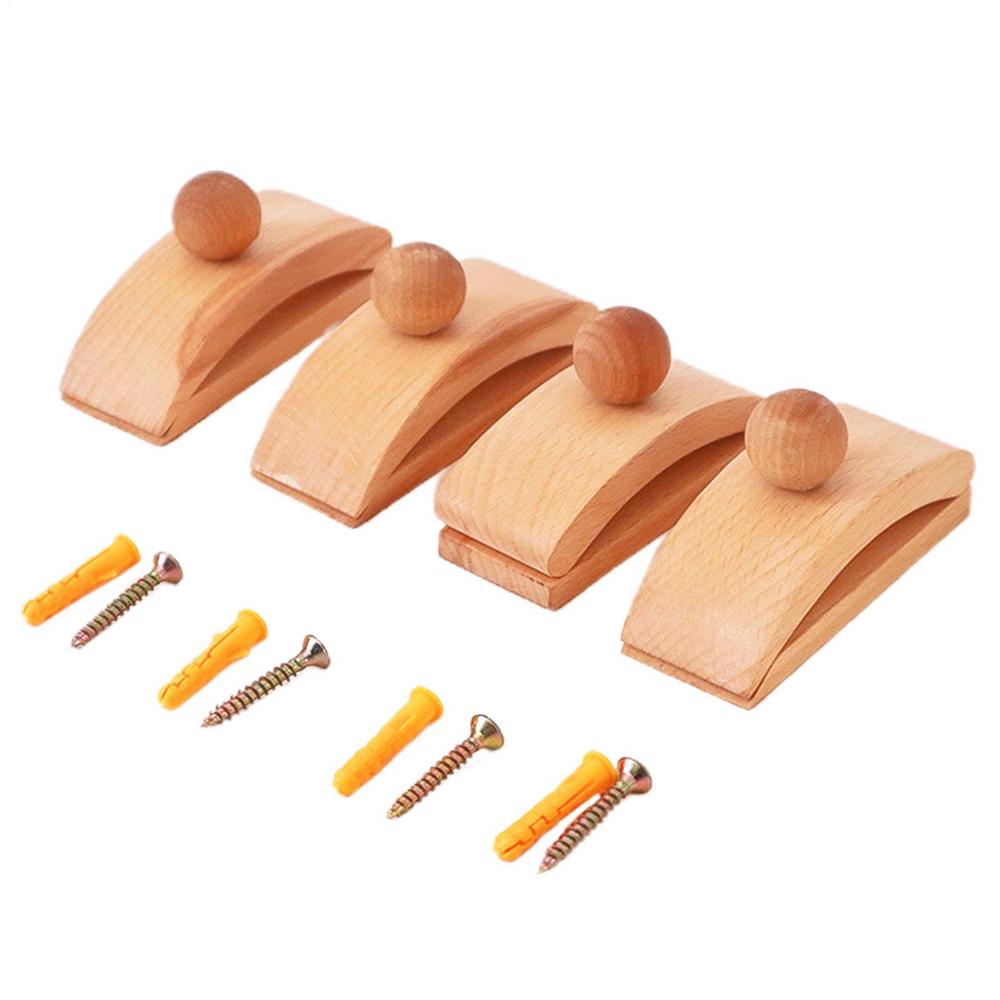 4 шт Деревянный настенный держатель Невидимые зажимы для подвешивания лоскутных одеял гобеленов одеял пледов шалей в качестве домашнего декора 4450₽