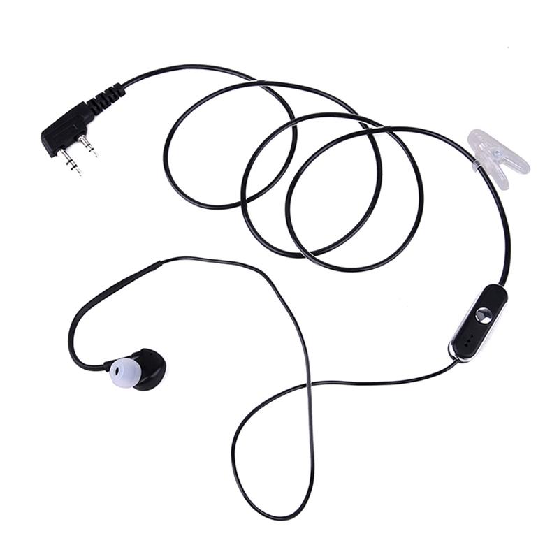 

2 Pin In Ear Earphone Earpiece Sports Headset PTT MIC 151#