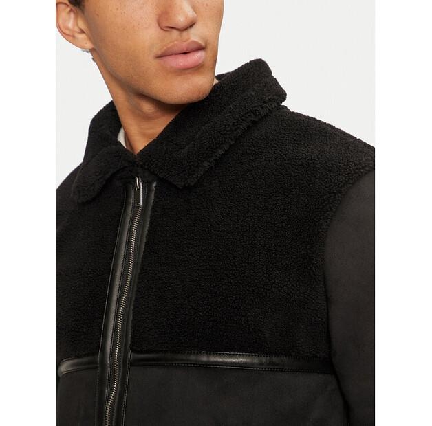 Jacke aus Kunstleder Brave Soul MJK-SALTBLACK