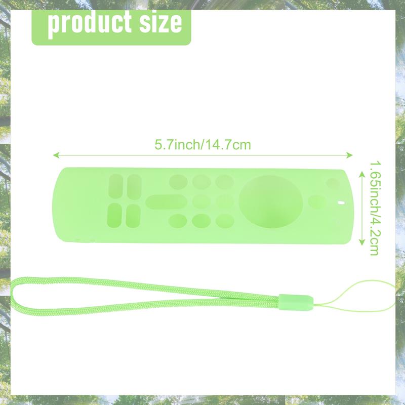 Premium-Silicone Remote Control Cover For Fire TV Stick 4K 3Rd Gen 3Rd Generation Anti-Slip Remote Protector Case