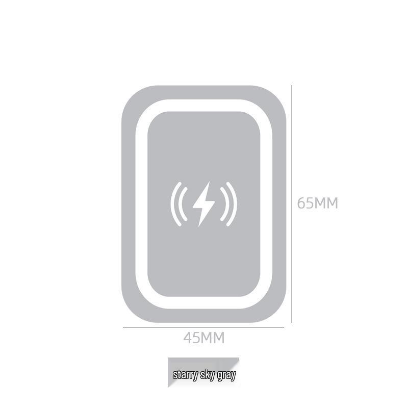 Magnetic Wireless Charging Car Phone Holder Sticker - Universal Iron Sheet