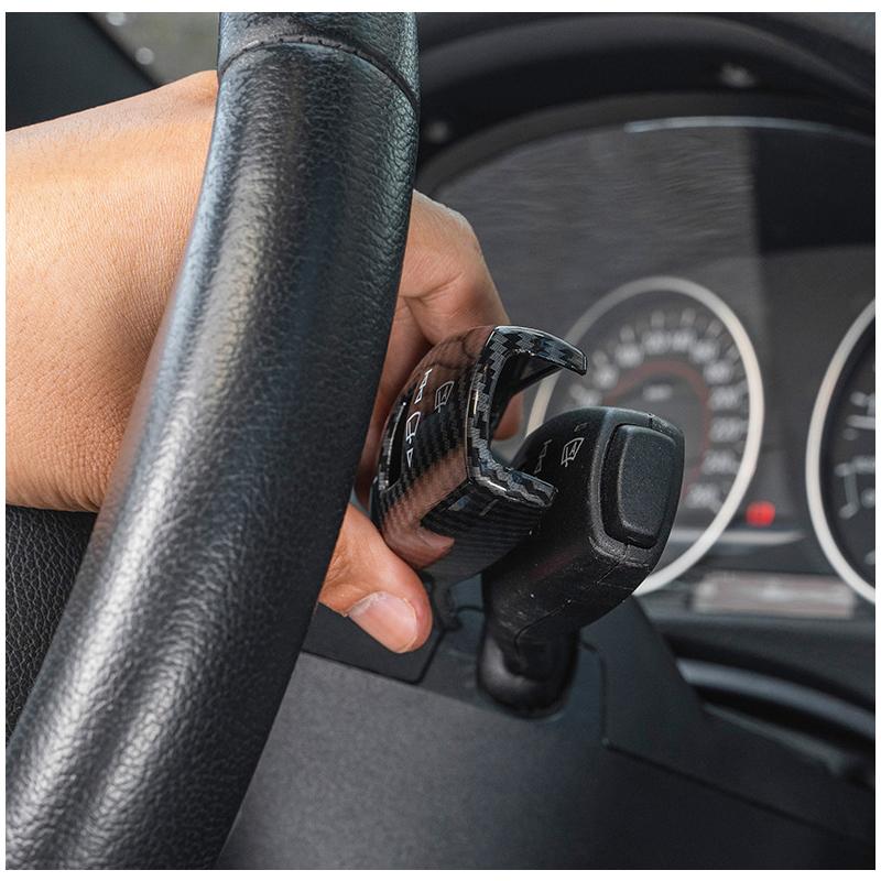 Car Steering Wheel Column Shift Cover Turn Signal Rod Trim For BMW 1/3/4/5/6/7 Series F10 F18 F30 F35 Interior Accessorie