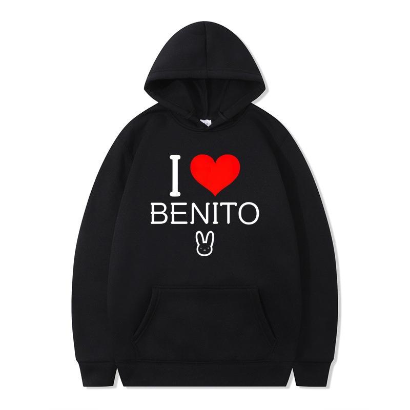 Autumn and winter new un verano sin ti bad bunny hoodie hooded sweater