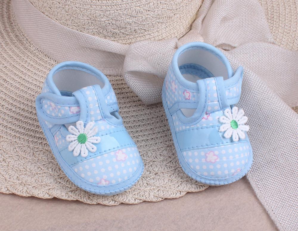 Cute Baby Girls FloralSandals Bow Toddler Infant Boy Soft Sole Prewalker Shoes