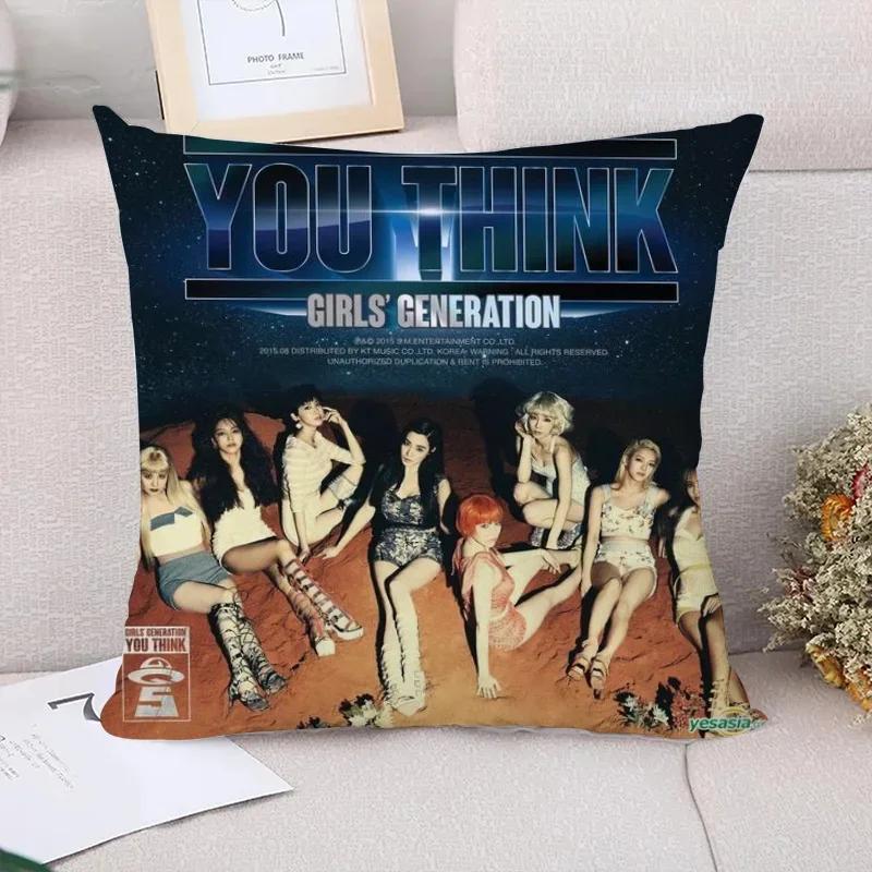 Decorative Pillowcases  Girls' Generation Pillow Cover Pillowcase Cushion Covers for Bed Pillows Sofa Cushions Pilow Cases