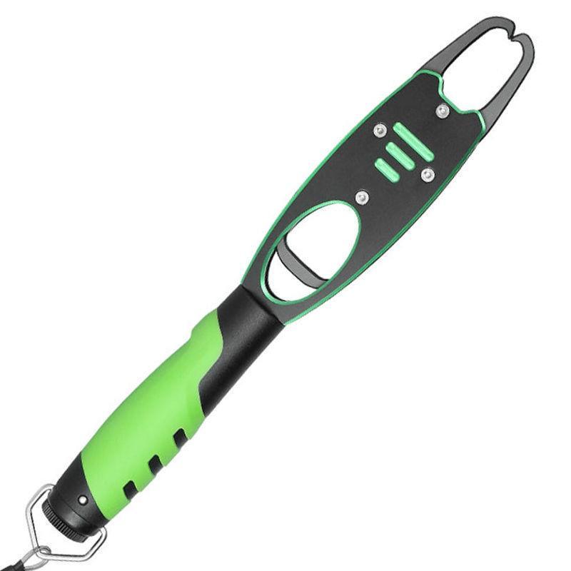 

Рыболовный контроллер с весовым взвешиванием, рыболовные снасти, инструмент для рыбалки на открытом воздухе, рыба для начинающих, зеленый качественный алюминиевый сплав 1pcs with lose rope bag зелёный