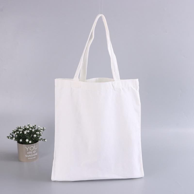 

Customized DIY Hand-Painted Canvas Tote Bag for Students - Single Color, Handheld & Shoulder Carry