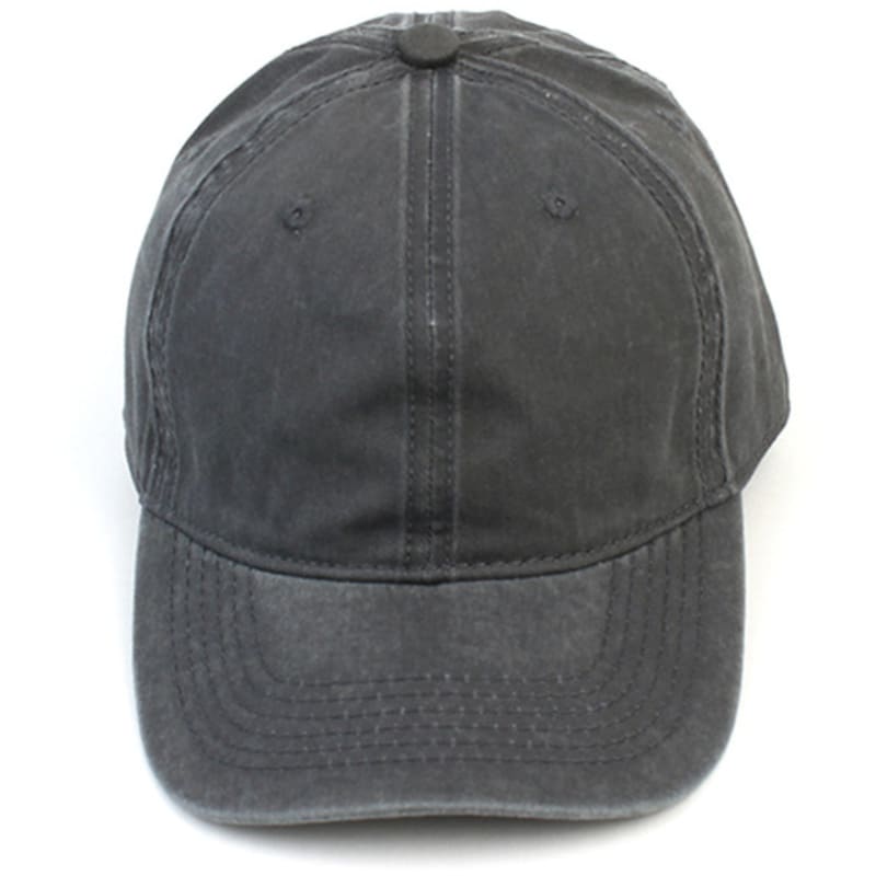 Universelle Chemie Muji Pigment Waschen Grau Baseballkappe Waschballkappe