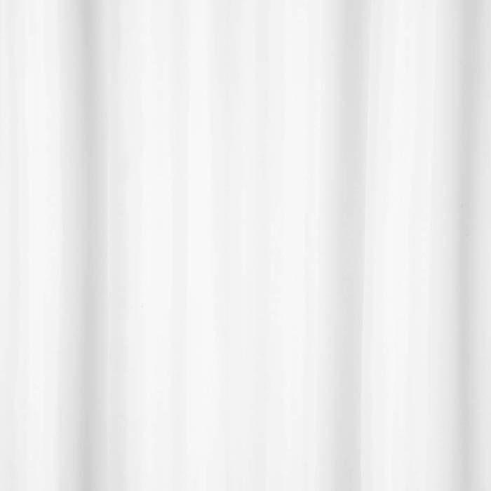 Rideau de douche - Instant d'O - Polyester - Blanc - 180x200cm