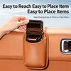 1/2pcs Car Door Cup Holder Organizer Leather Waterproof Drink Holder Storage Bag Universal Tidy Vehicle Interior Accessories