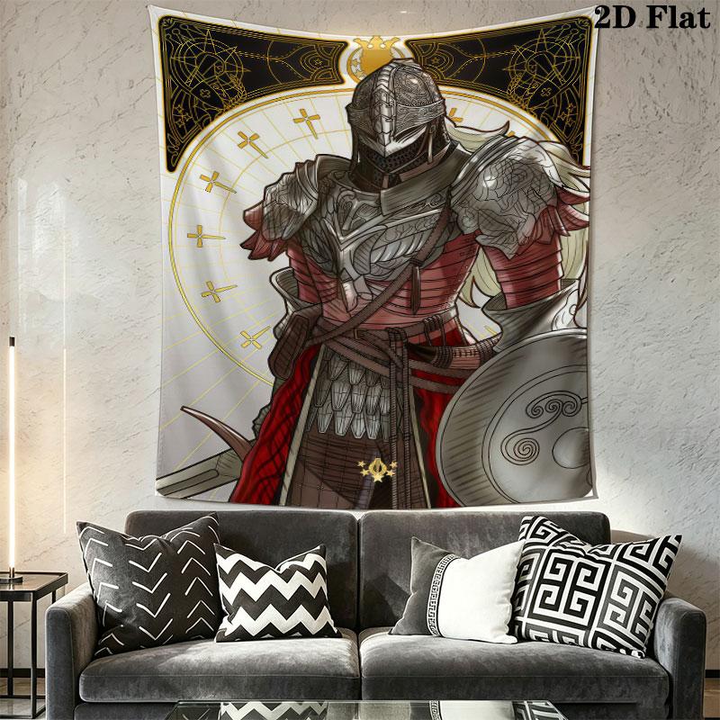 Malenia Sword Wall Hanging Printed Fabric Blanket Decorative Tapestries for Bedroom Living Room Home Decor