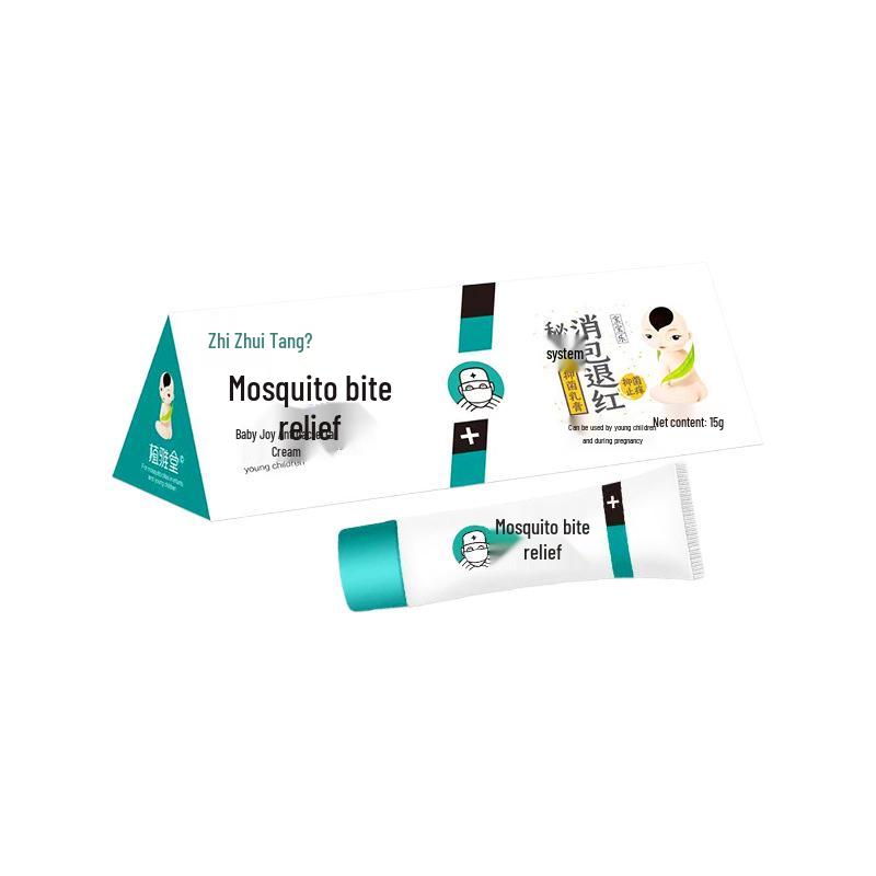 

Zhiya Hall Mosquito Bite Relief Cream, 15g - Soothes Redness & Itch, Essential for Home & Baby Care