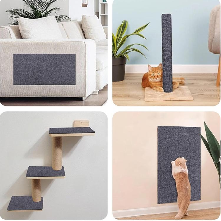MultiUse Cats Scratching Mat Self Adhesive Scratching Pad for Couch and Wall Protections Scratchproof Furniture Protect