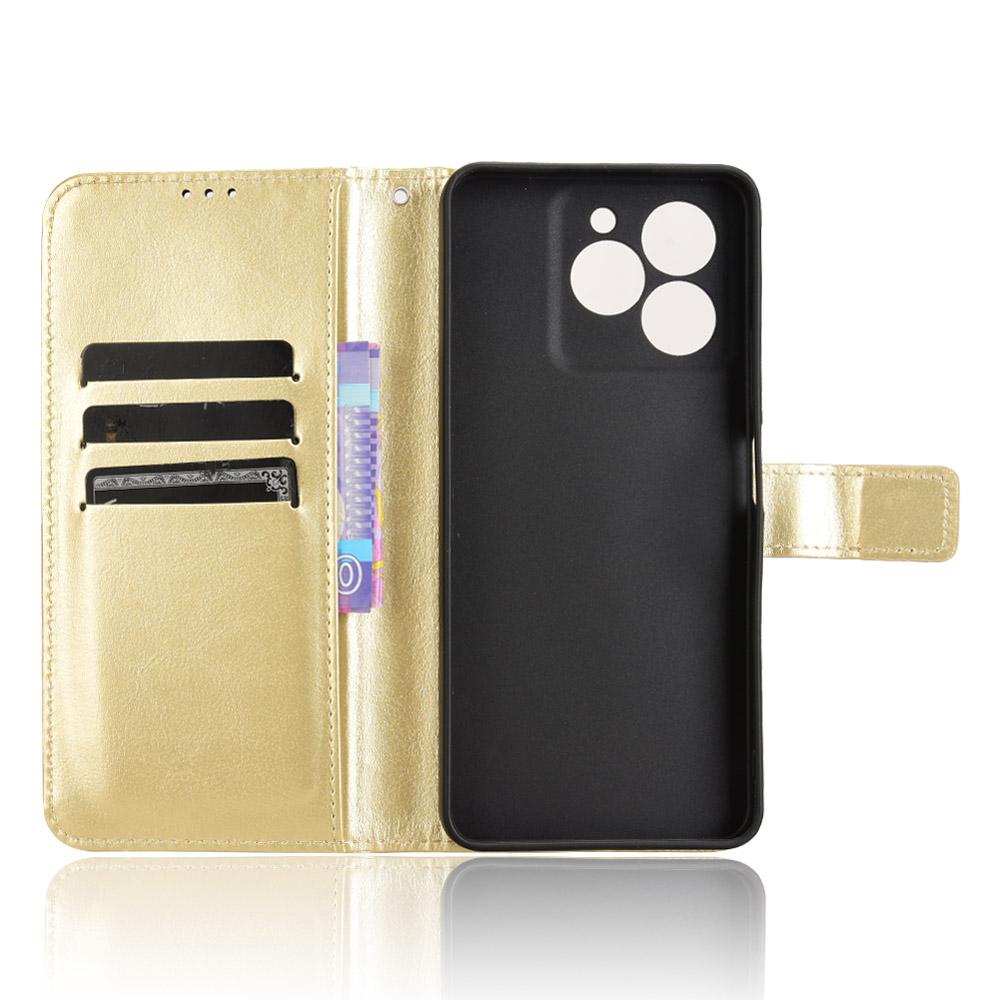 Für Meizu Note 21/Ulefone Note 20 Pro Hülle Crazy Horse Textur PU Leder Handy Brieftasche Hülle