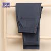 ROMON Men's Ice Silk Quick-Dry Straight-Leg Casual Dress Pants