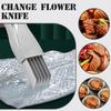 Stainless Steel Chopped Green Onion Knife Multifunctional Food Slicer Gadget