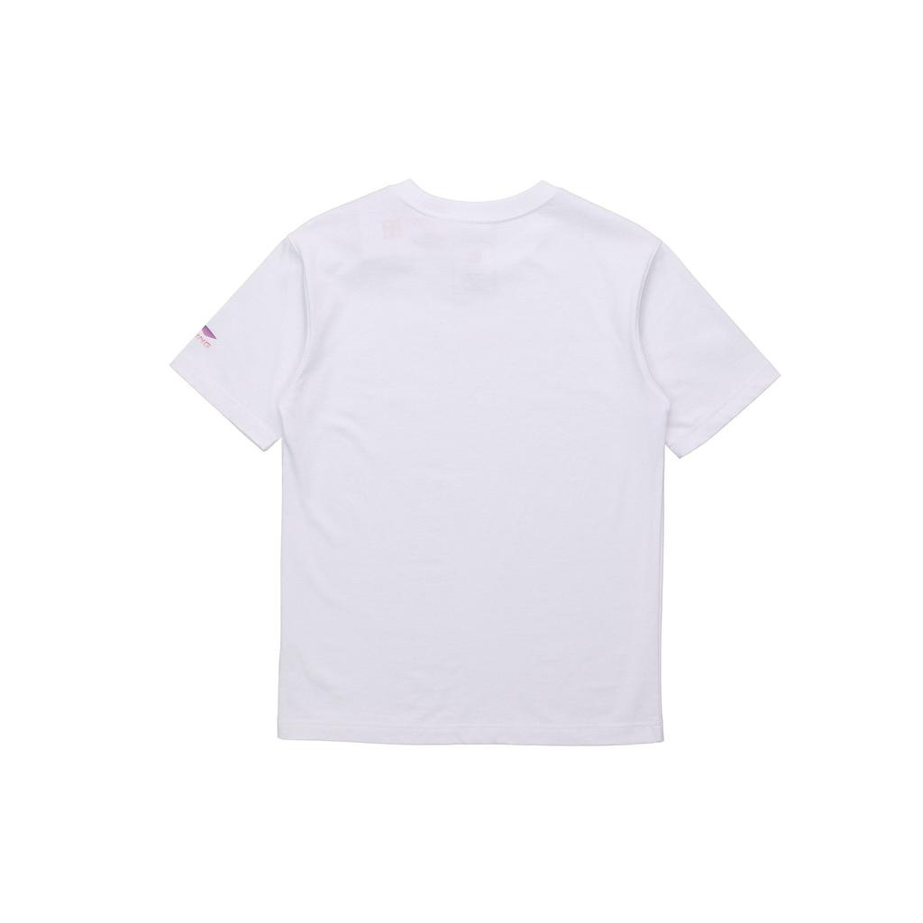 Li-Ning Lining Sakura Casual Sports Round Neck Short Sleeve T-Shirt Men Tops White AHSQ657-2