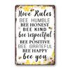 Do What Makes You Happy Vintage Metal Tin Sign Inspirational Wall Art for Home, Restaurant, Bar, Cafe, Garage Workshop Decor