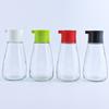 Glass Oil Vinegar Dispenser with No-Drip Pour Spout 150ml Clear Oil Sprayer for Soy Sauce Cooking Oil Easy-Fill Wide Mouth Kitchen Tool for Salads