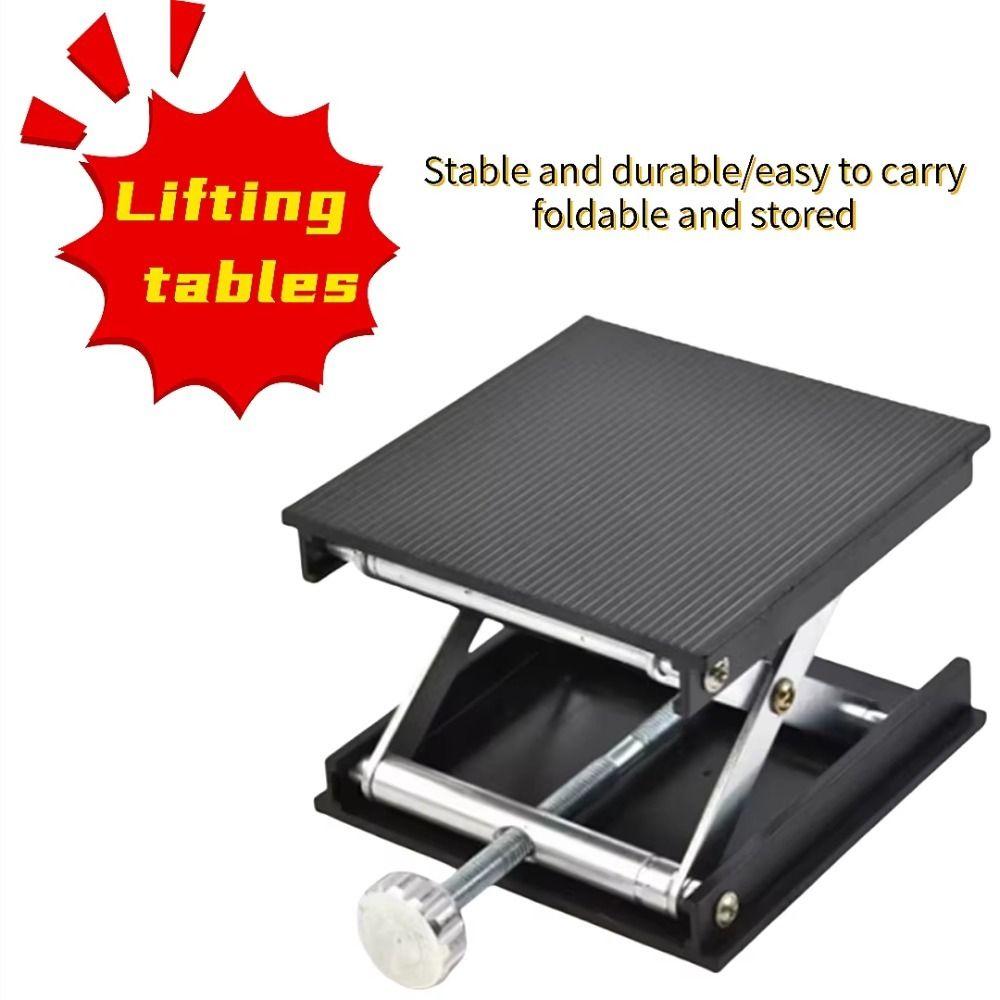 Aluminium Zinc Zinc Alloy Lift Table Plastic Automatic Leveling Bracket Manual Lifting Stand  Workbench