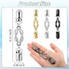 3 Pcs Cinch Clips for Women Clothing Vintage Dress-Clip Dress Back Gold Sliver and Black Waist Cincher Clip Cinch-Sweater Shawl Dress Clips Cinch