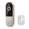 Video Doorbell 1080p Resolution AI Motion Detection Real-Time Communication Easy to Install Wireless Safe Doorbell Camera