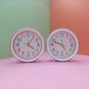 New creative cartoon alarm clock Early education children self-discipline alarm clock students learn mute clock desktop clock recognition