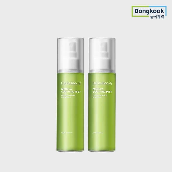 CENTELLIAN24 Soothing Mist 100ml X 2 with Centella Asiatica Extract and TECA for Hydrating Soothing Brightening and Wrinkle Care
