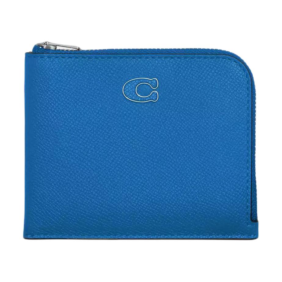 

Coach 10 Brand Logo Leather Three-In-One Wallet Women wallet Blue CJ882-BLB Blue